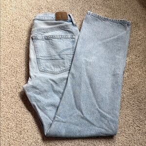 American Eagle Blue Straight Jeans